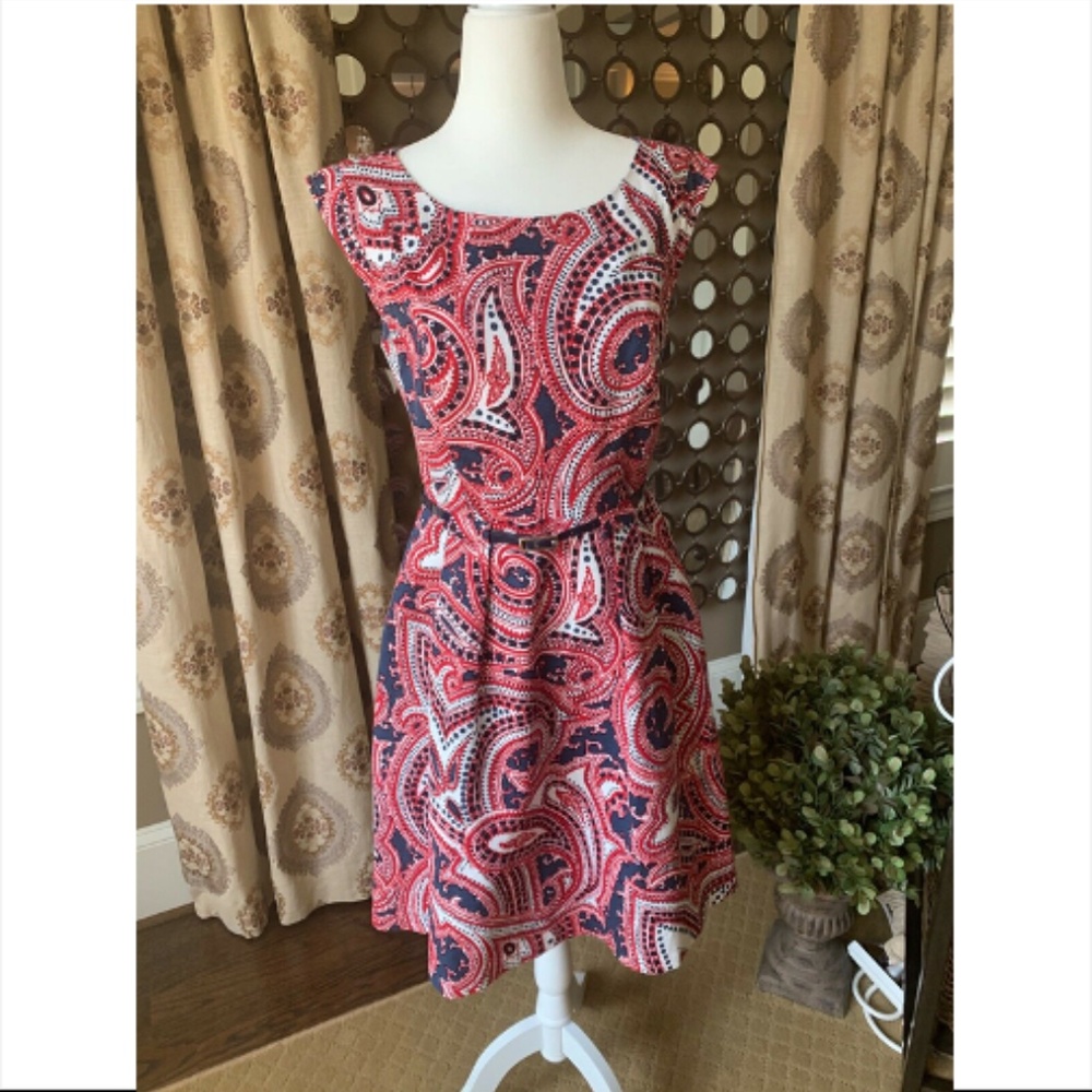 Tommy Hilfiger A-Line Dress with Pockets!